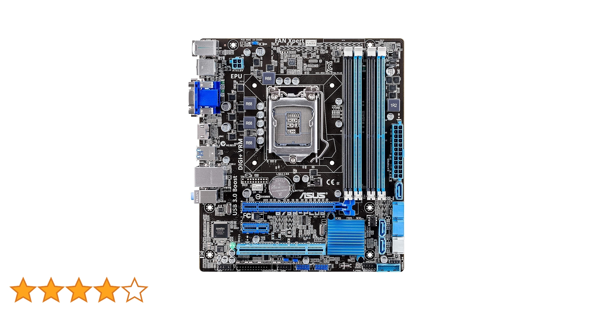 (未使用 未開封) asus マザーボード B75M-PLUS Amazon.co.jp: ASUS Intel B75 搭載 マザーボード LGA1155対応